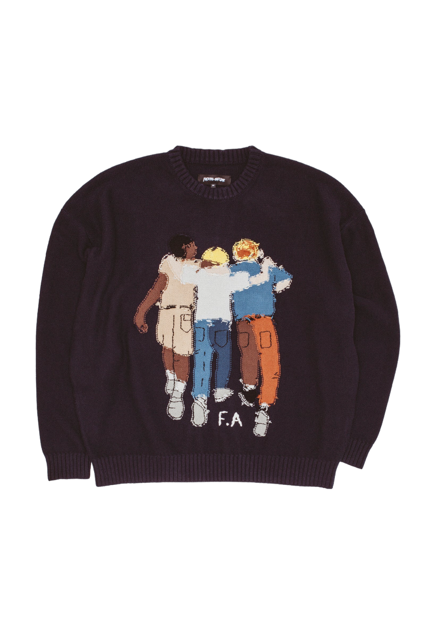 Kids Are Alright Sweater - Navy