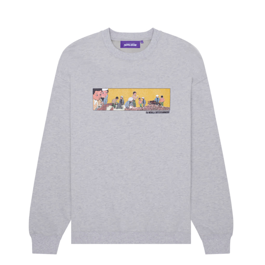 Kid Dream Crewneck - Heather Grey