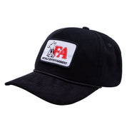 Smoking Bear Snapback - Black