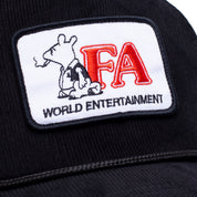 Smoking Bear Snapback - Black