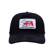 Smoking Bear Snapback - Black
