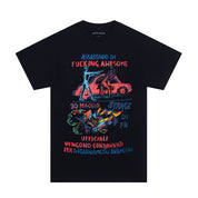 T-shirt Explosion de voiture - Noir