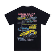 T-shirt Explosion de voiture - Noir
