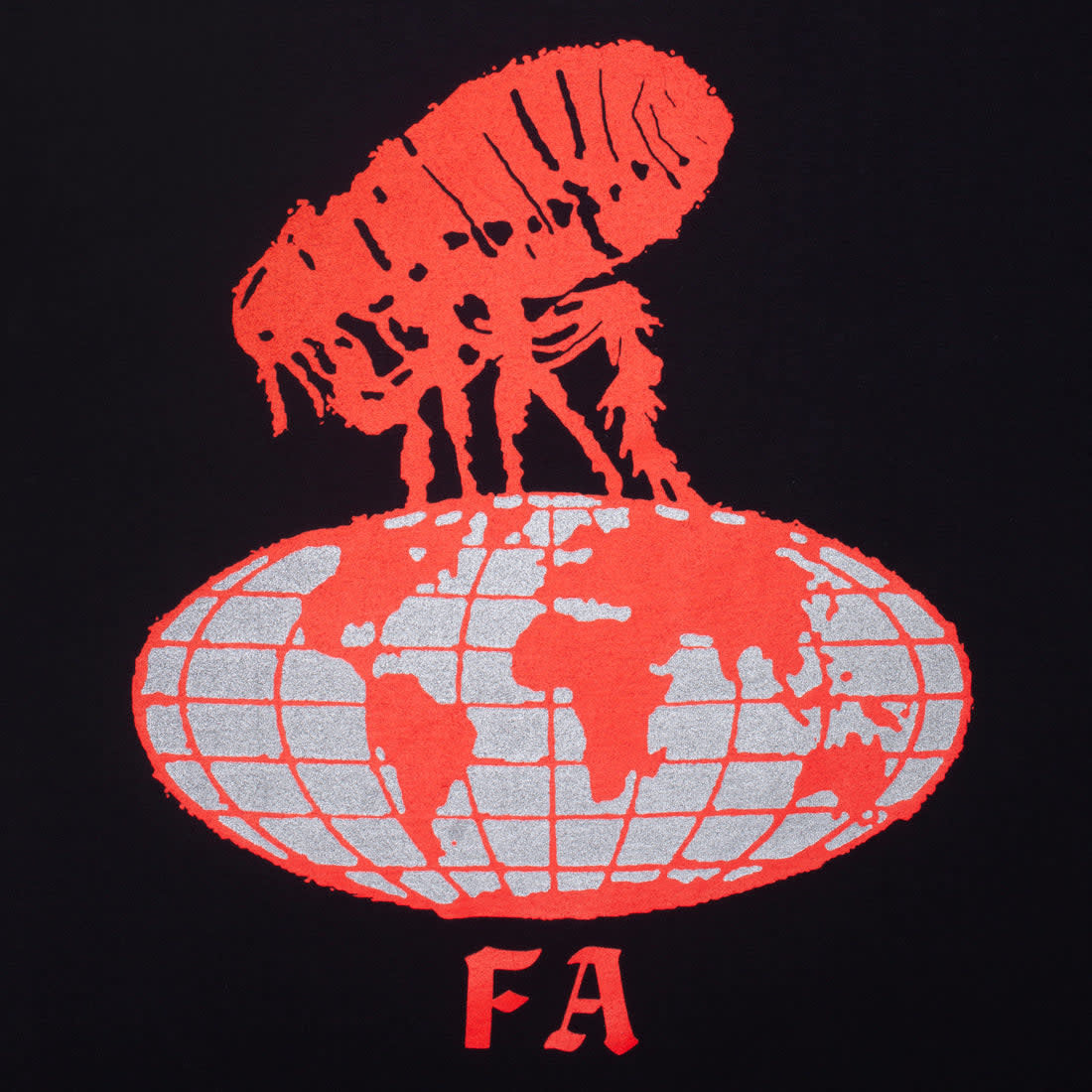 Flea The World Tee - Black