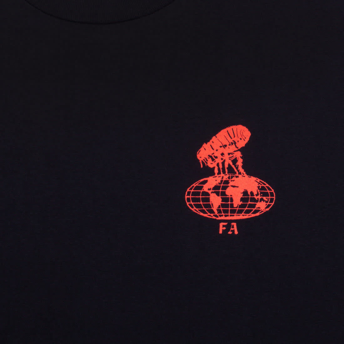 Flea The World Tee - Black