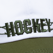 Chapeau à épines - Blanc/vert foncé