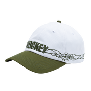 Chapeau à épines - Blanc/vert foncé