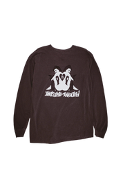 Cards L/S Tee - Pepper
