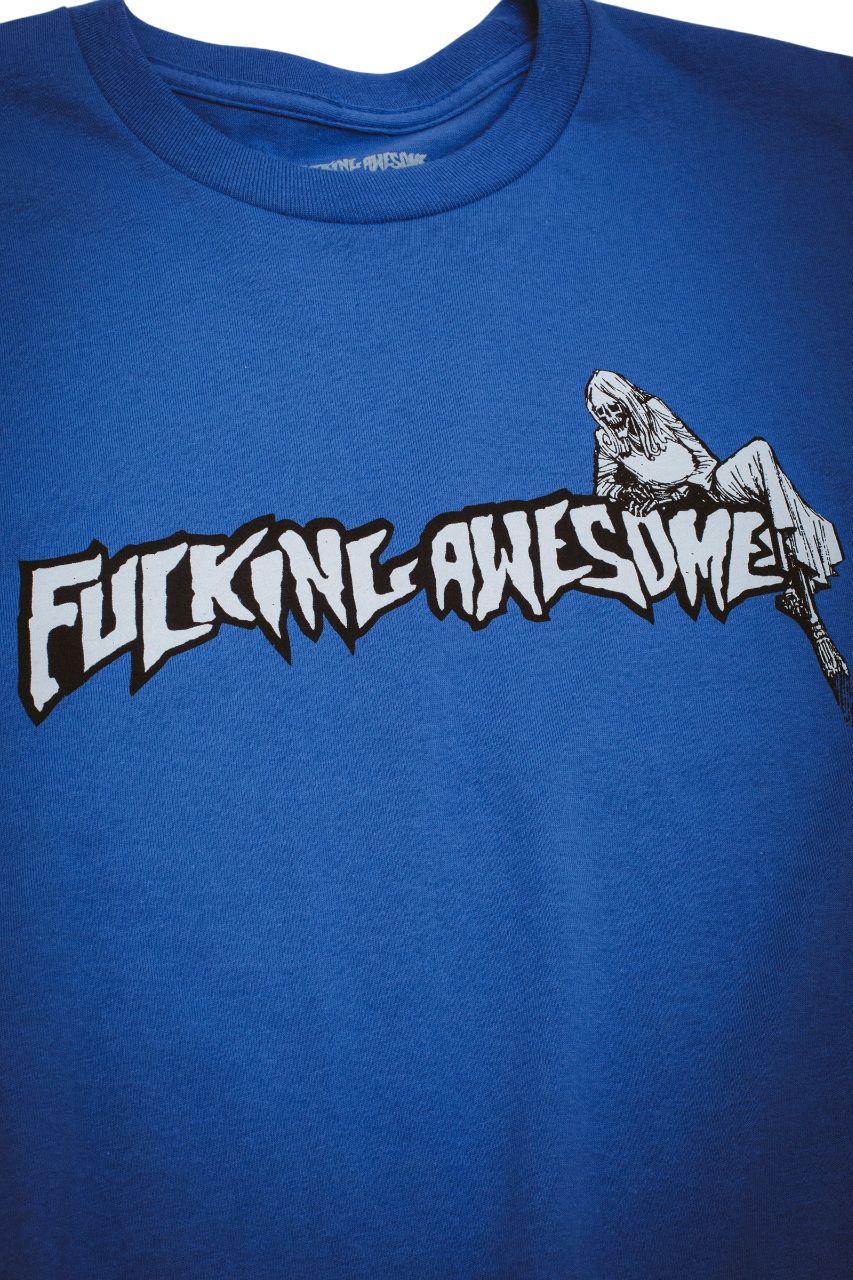 Muerte Tee - Flo Blue