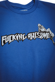 Muerte Tee - Flo Blue