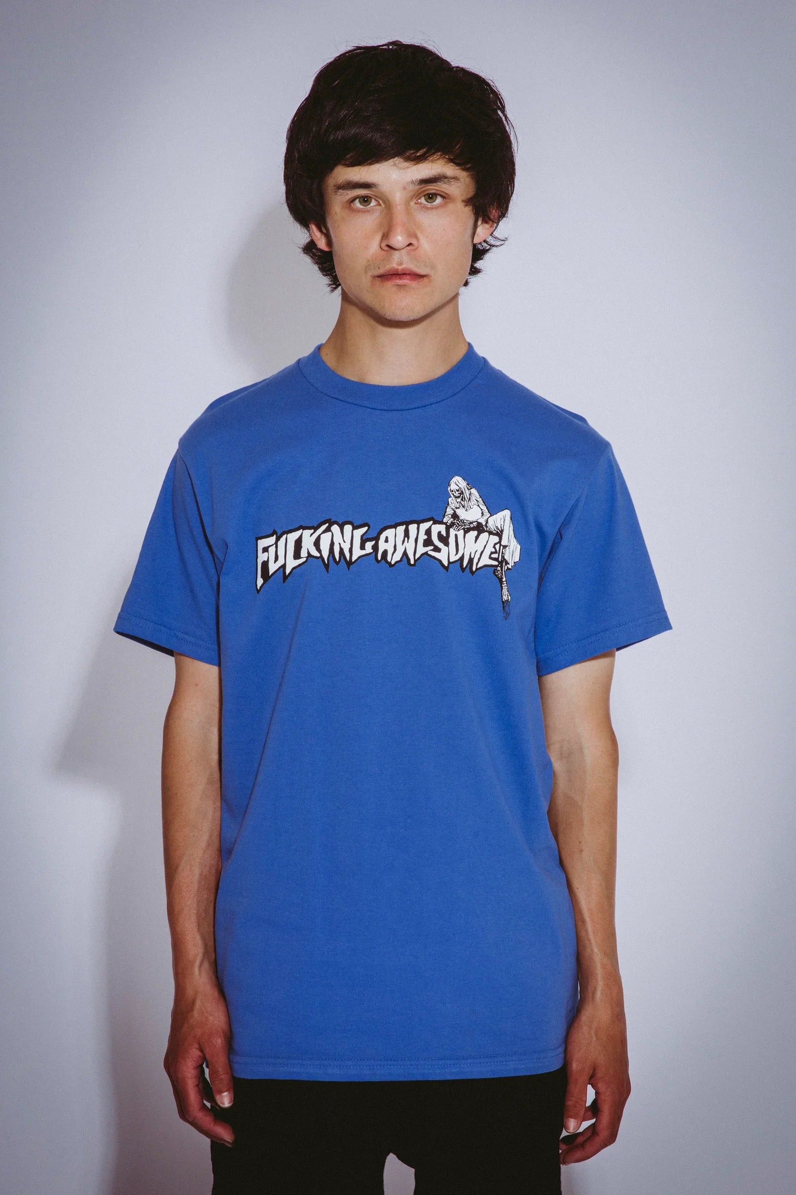 Muerte Tee - Flo Blue