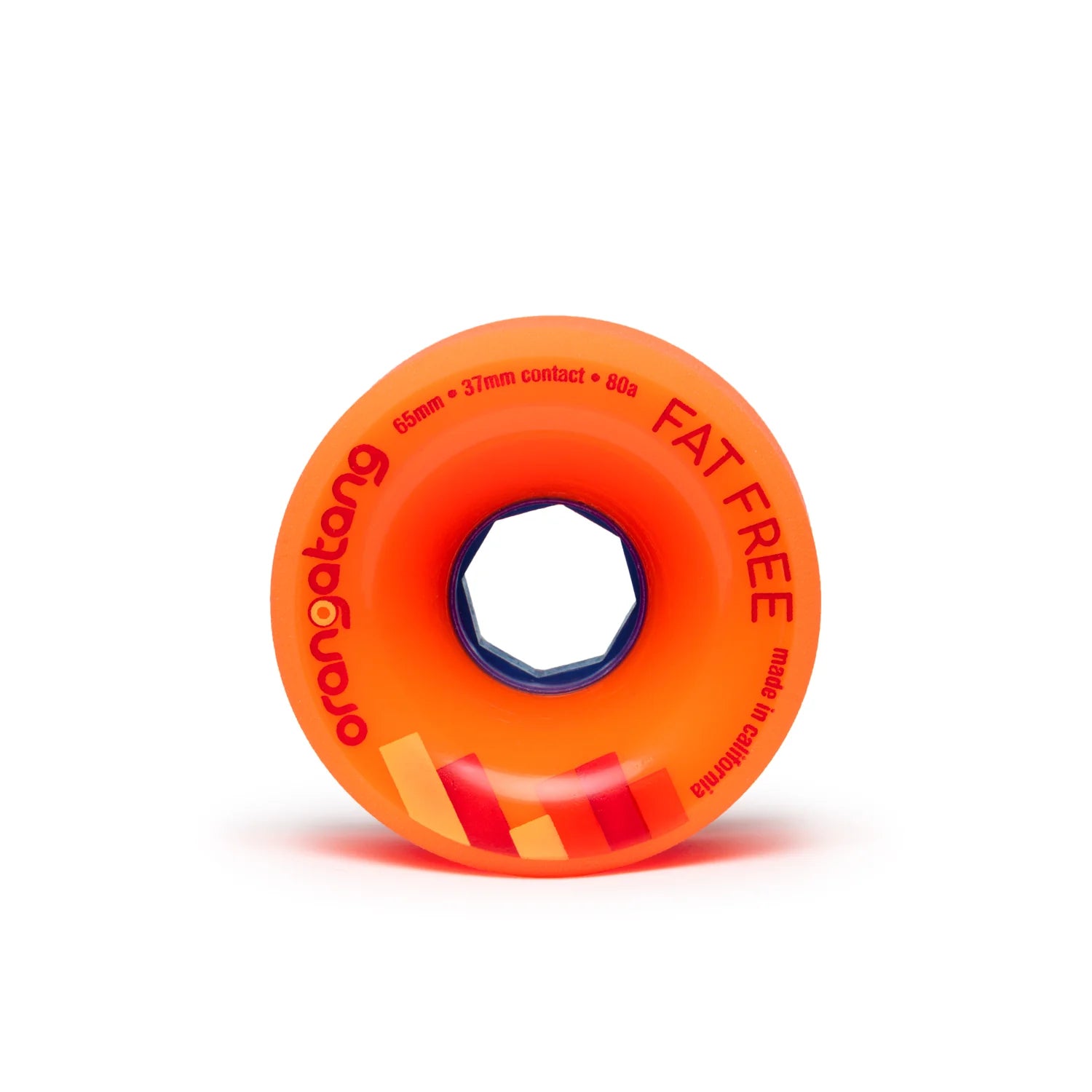 Fat Free Wheels 80A - Orange