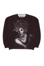 Medusa Sweater - Black/Off White