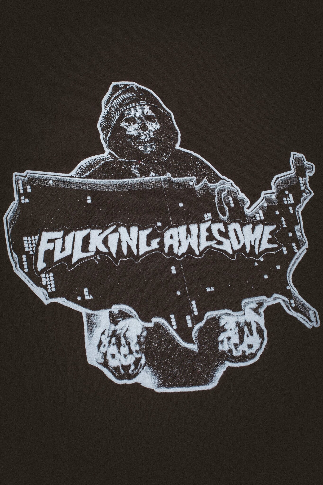 Fucking Awesome 14th Century Zip Hoodie - Black – Palm Isle