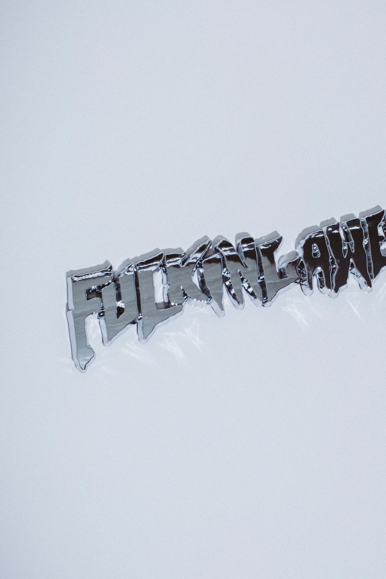 Stamp Logo Insigne de Voiture - Argent Métallique