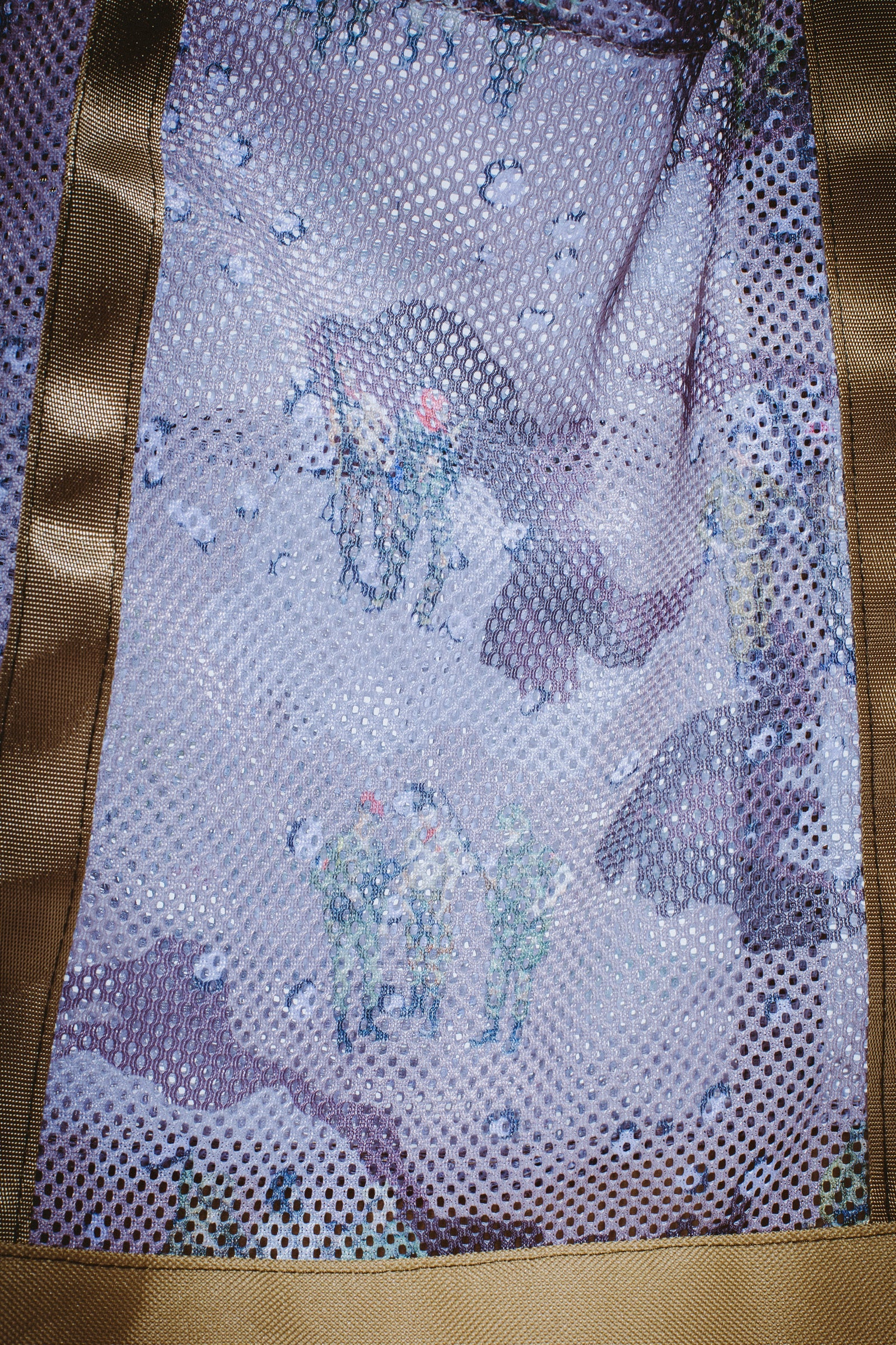 Soldier Camo Mesh Tote Bag - AOP