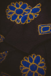 Three Kingdoms Cardigan - Bleu Marine