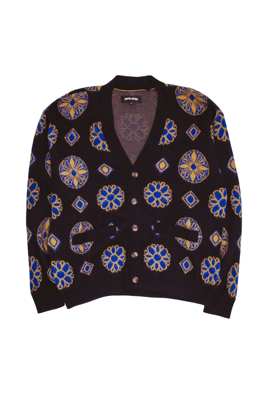 Three Kingdoms Cardigan - Bleu Marine