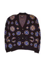 Three Kingdoms Cardigan - Bleu Marine