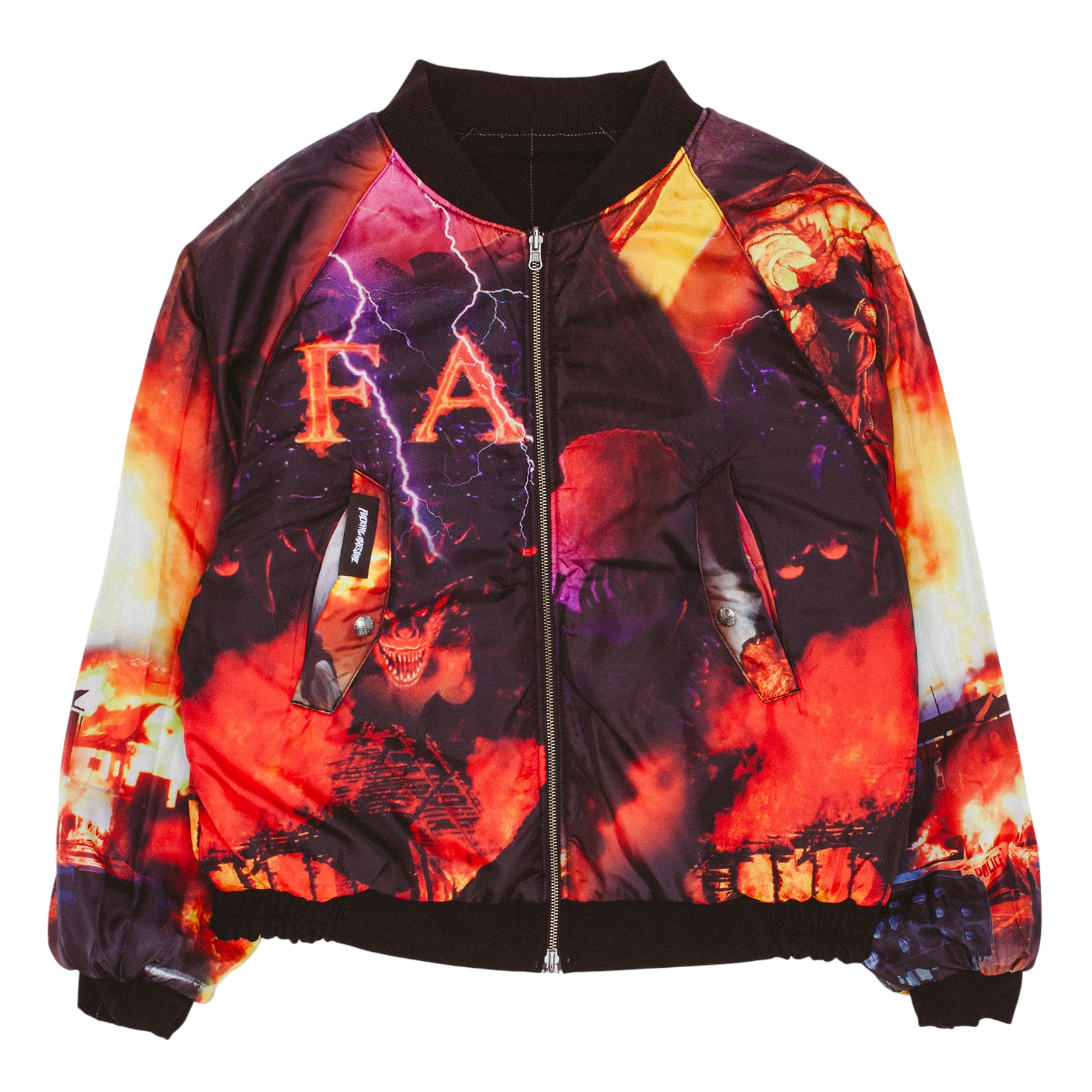 FA Reversible Bomber - Black