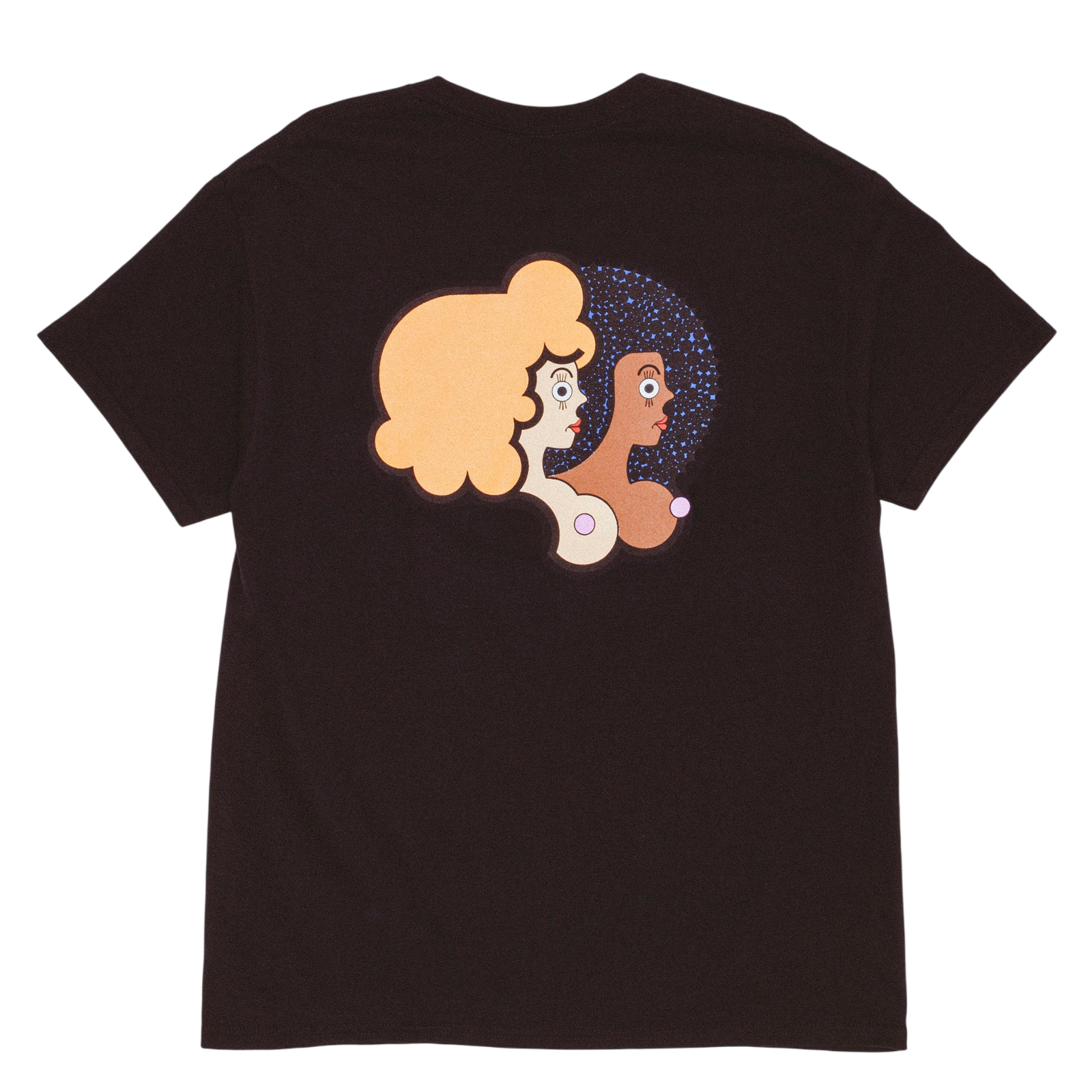 Two Women Tee - Black