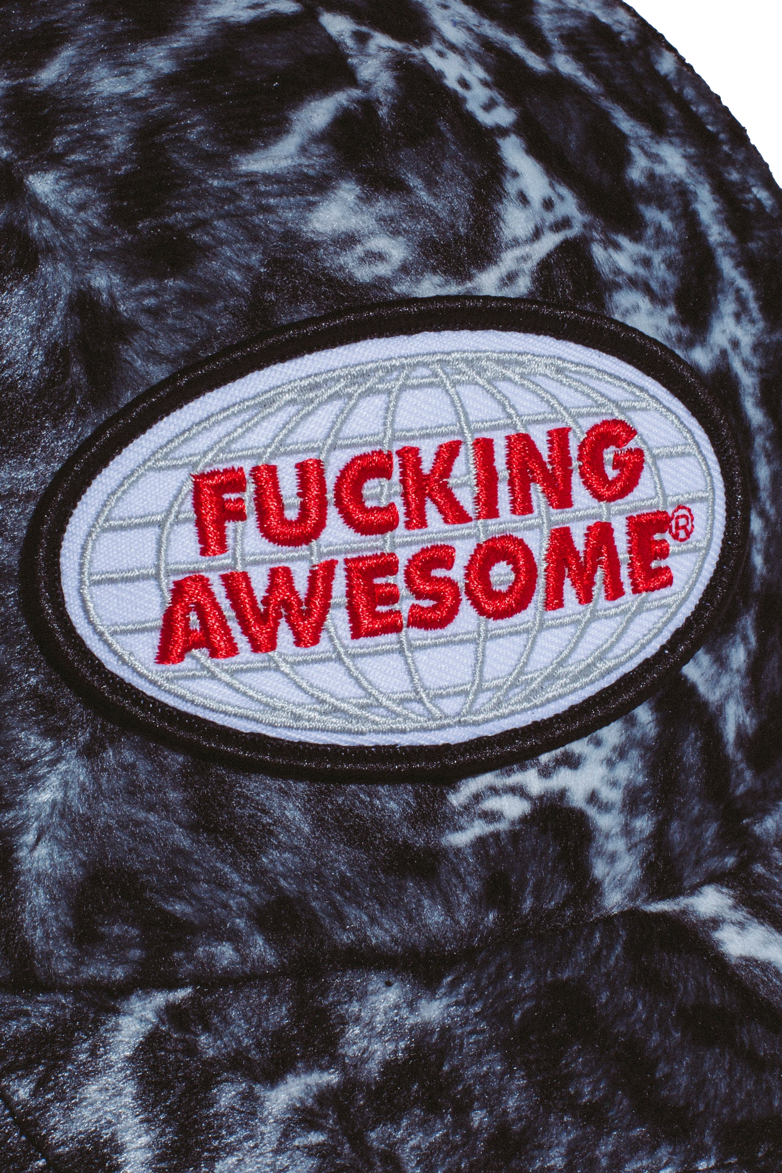 Fuzzy Leopard Casquette - Léopard des Neiges