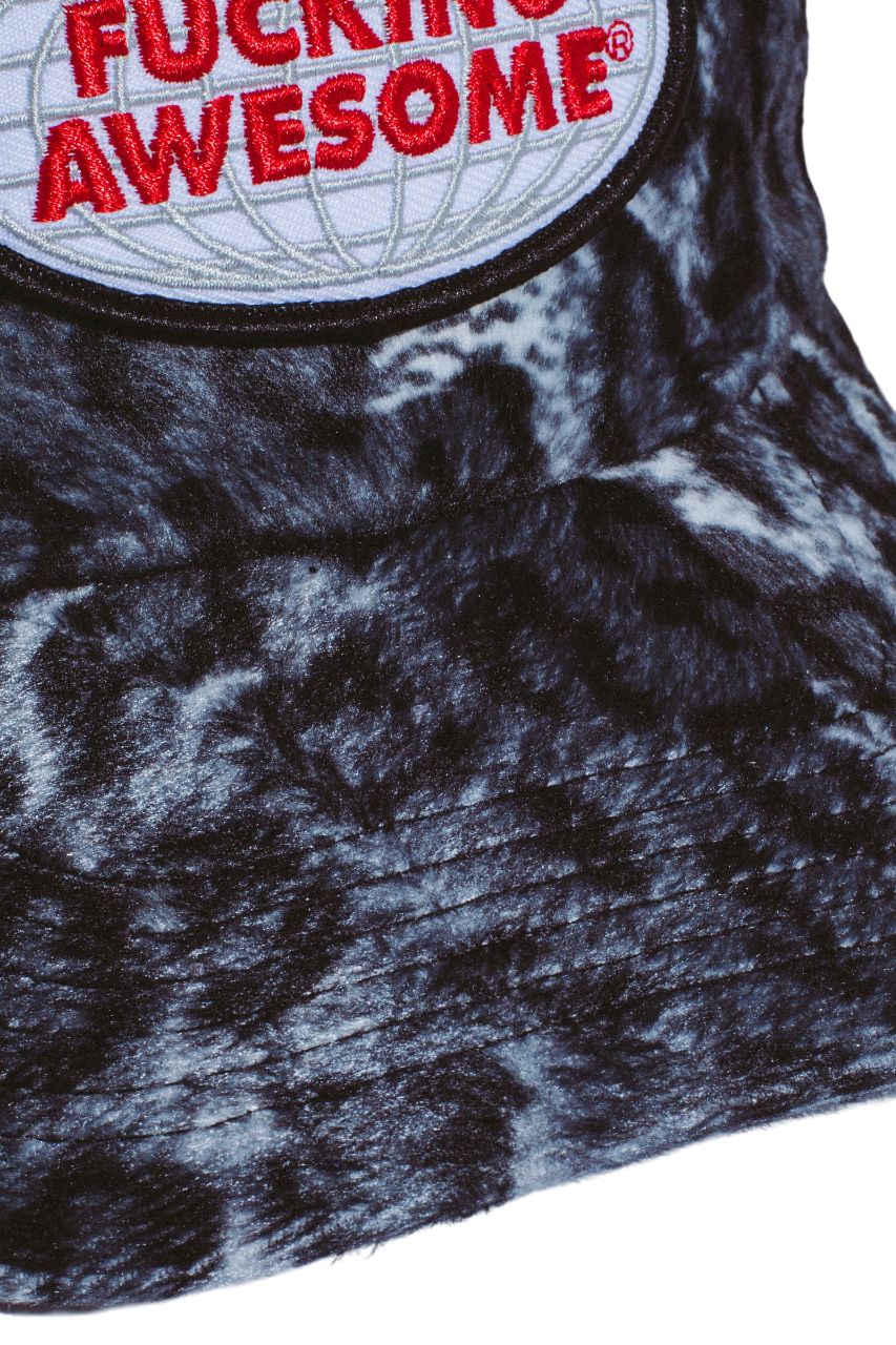 Fuzzy Leopard Casquette - Léopard des Neiges