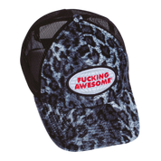 Fuzzy Leopard Casquette - Léopard des Neiges