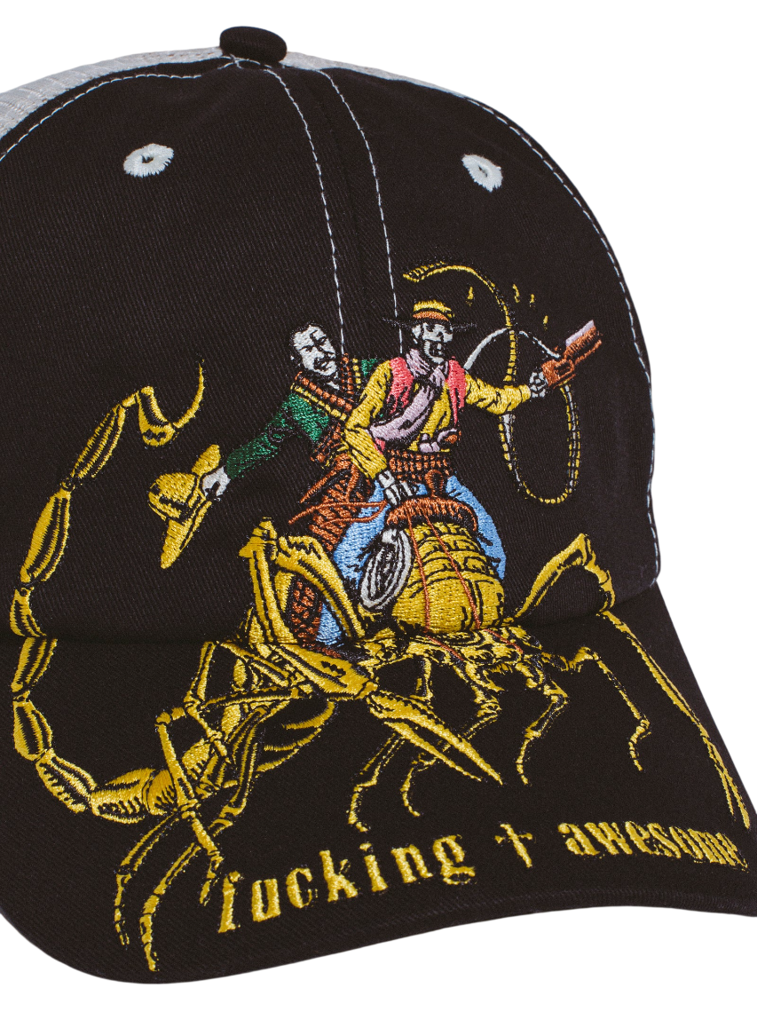 Scorpion Casquette Trucker en Maille - Noir