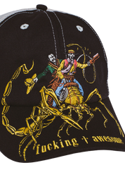 Scorpion Casquette Trucker en Maille - Noir