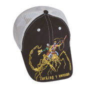 Scorpion Casquette Trucker en Maille - Noir