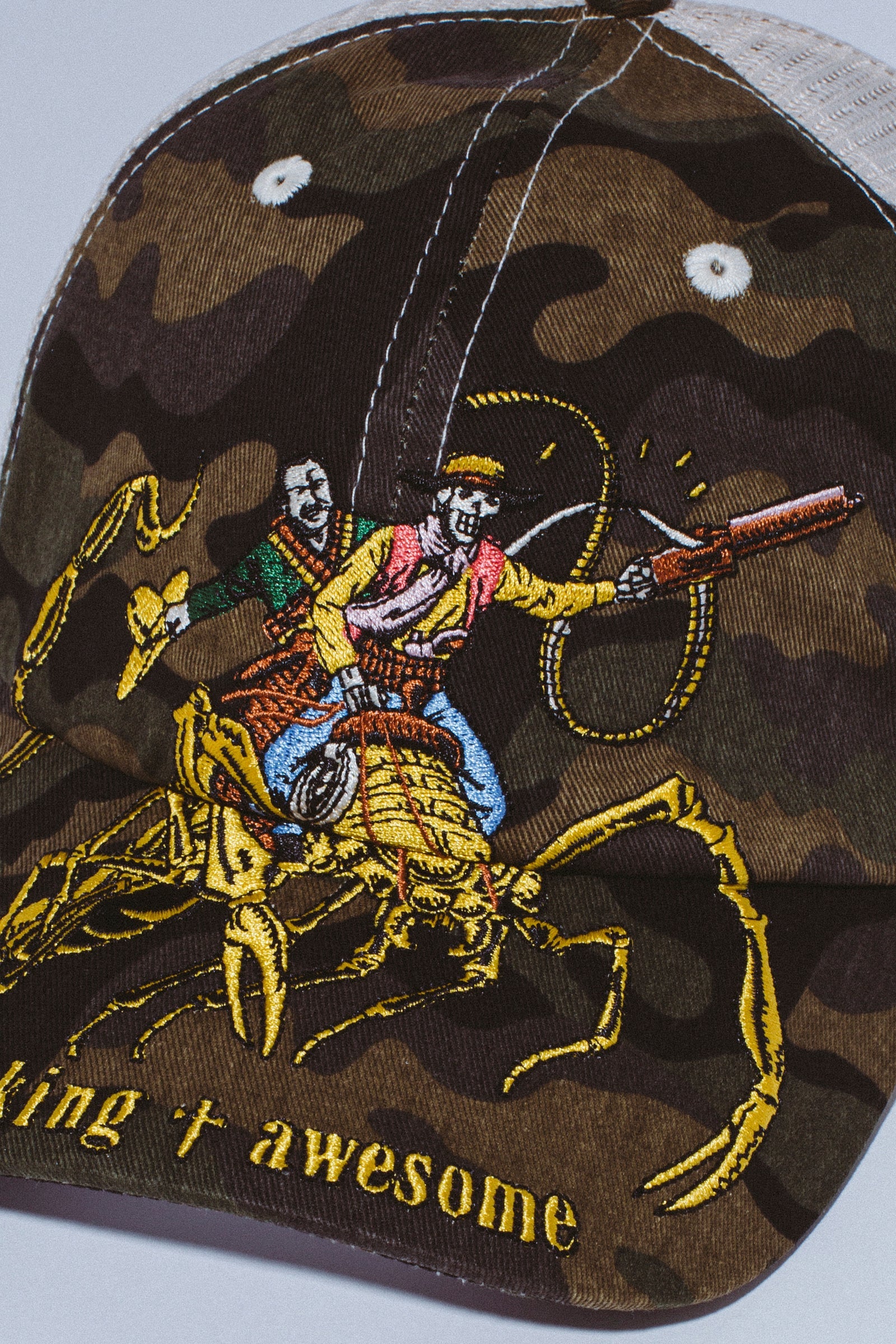 Scorpion Casquette Trucker en Maille - Camouflage