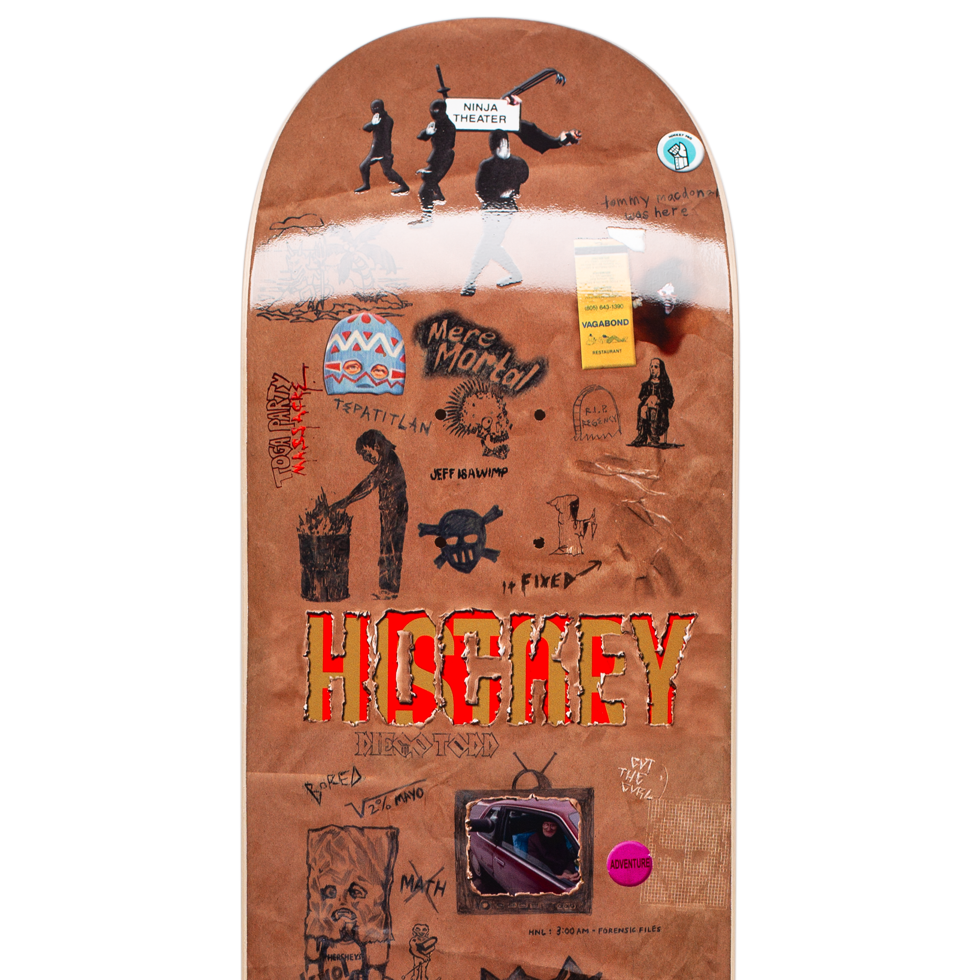 Hockey Diego Todd Paper Cover Deck 8.25 Hockey Diego Todd Paper Cover Deck 8.25