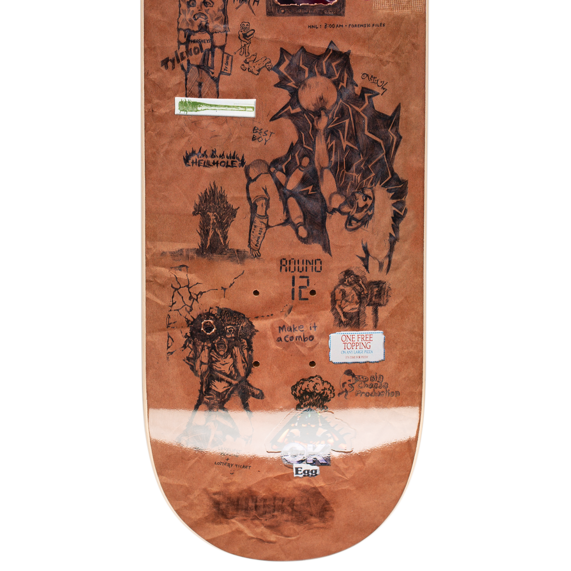 Hockey Diego Todd Paper Cover Deck 8.25