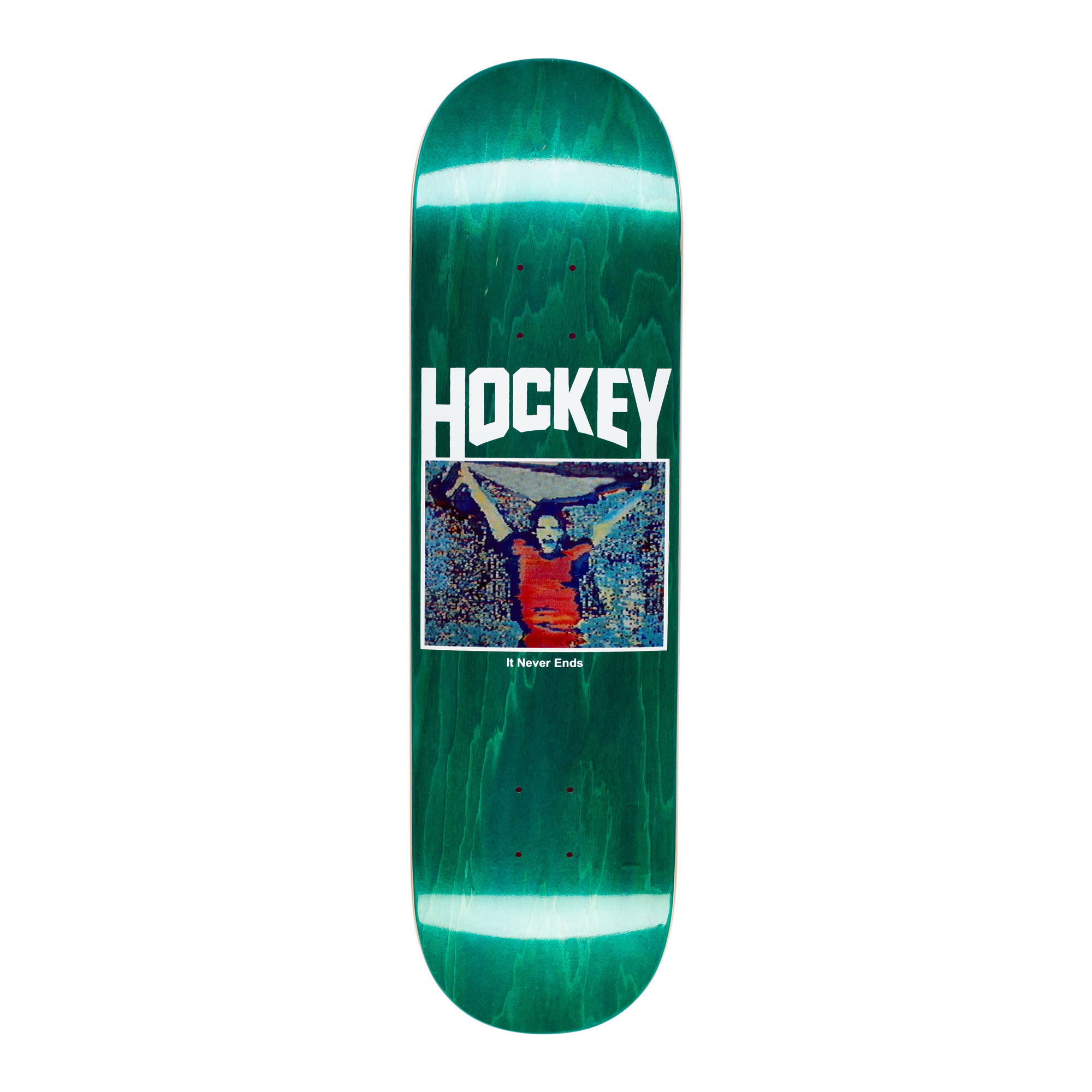 HOCKEYスケートボード 8.25 John Fitzgerald Hockey John Fitzgerald It Never Ends Deck – Palm Isle Skateshop