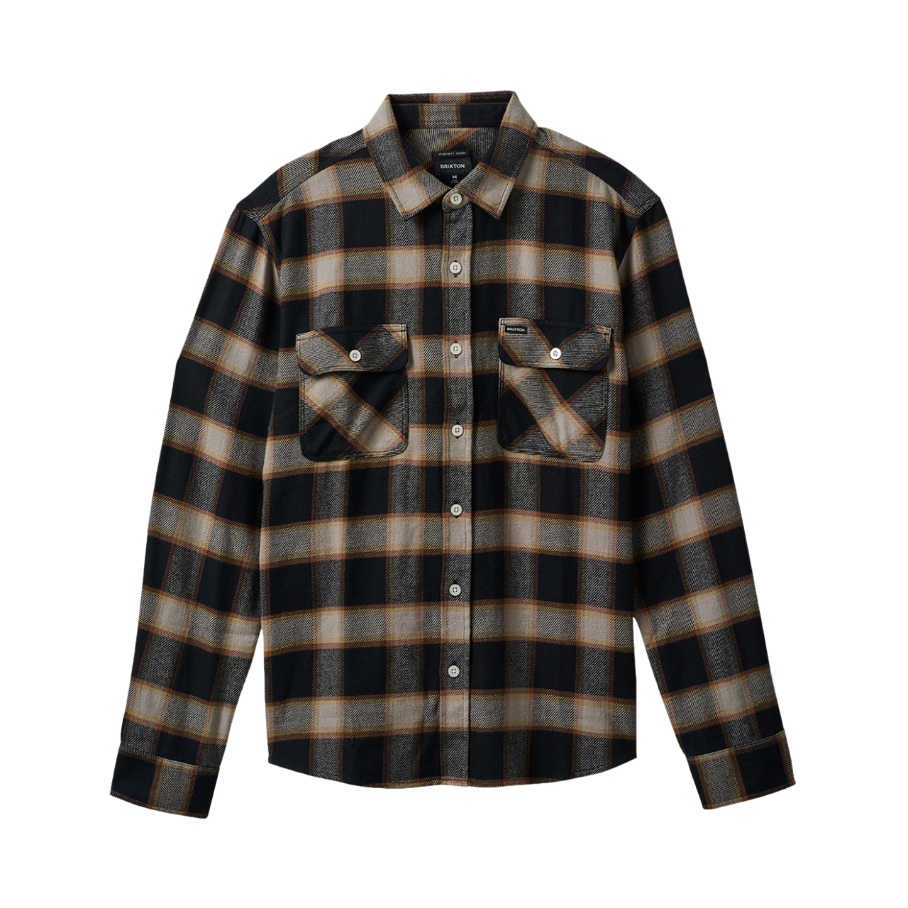 20th Anniversary Bowery L/S Flannel -  Black/Cream