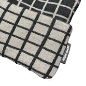 Bonnet à revers Checker Block - Noir/Gris
