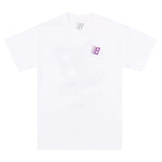 Polka Dot Logo Tee - White