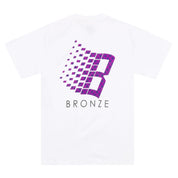 Polka Dot Logo Tee - White