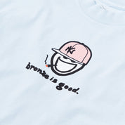 T-shirt Bronze Is Good - Bleu clair