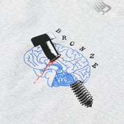 Bolt Brain Tee - Ash