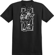 Rude Bwoy T-Shirt Ringspun - Black/White