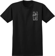 Rude Bwoy T-Shirt Ringspun - Black/White