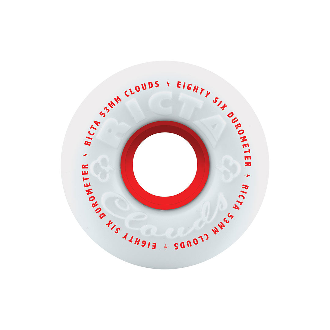 Clouds Wheels 86A - Red