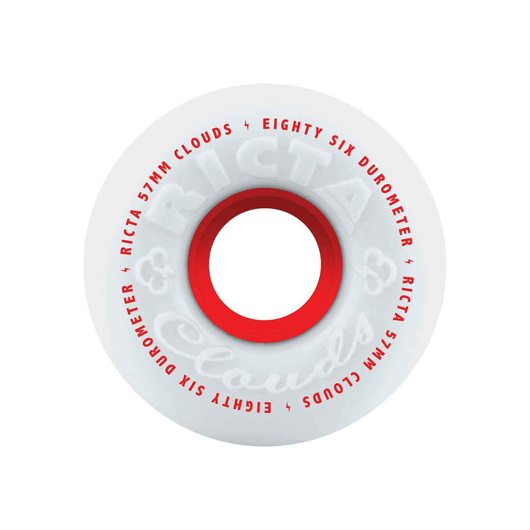 Clouds Wheels 86A - Red