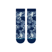 Kids Pizza Socks - Blue