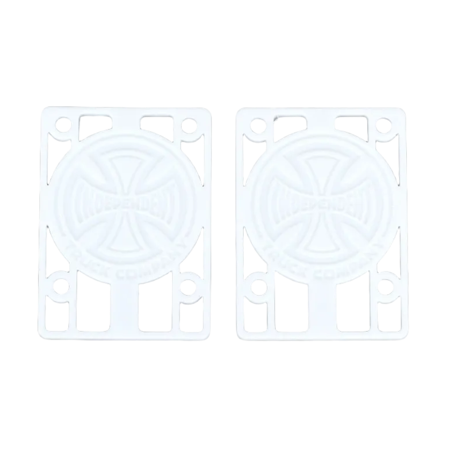Risers 1/8" - Blanc