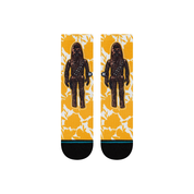 Kids Star Wars Floral Chewie Socks - Yellow