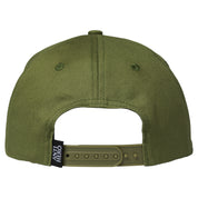 Basic Pigeon Snapback Hat - Moss/Tan