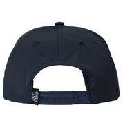 Basic Eagle Snapback Hat - Navy/Grey